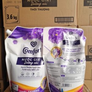 Nước giặt Comfort dưỡng vải đa năng hương thời thượng túi 3.6kg