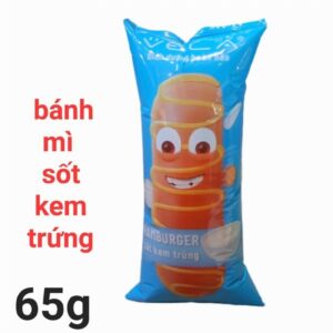 Bánh Mì hamburger Vela Sốt Kem trứng 65g