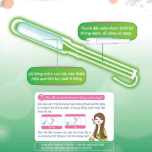 Băng Vệ Sinh Sofy Siêu Thấm Soft Tampon Super 9 Miếng